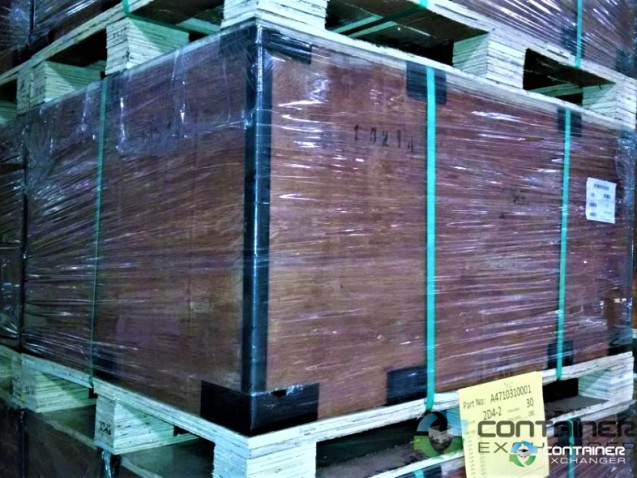 Wood Crates For Sale: Used 50.5x38.5x30 Collapsible Wood Crates 14.8 Type 02 Heat Treated MI In Michigan - image 2 Wood Crates For Sale: Used 50.5x38.5x30 Collapsible Wood Crates 14.8 Type 02 Heat Treated MI In Michigan - image 2