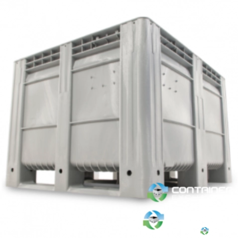 Pallet Containers For Sale: New 48x40x31 MacX Solid Plastic Bulk Boxes FDA Approved Materials Michigan In Michigan - image 1 Pallet Containers For Sale: New 48x40x31 MacX Solid Plastic Bulk Boxes FDA Approved Materials Michigan In Michigan - image 1