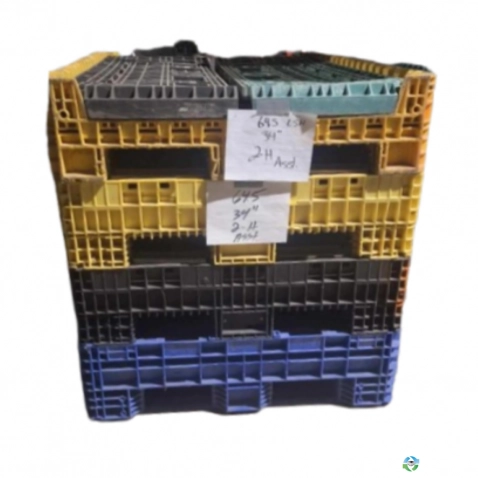 Pallet Containers For Sale: Refurbished Used 64.5x48x34 Containers Indiana In Indiana - image 1 Pallet Containers For Sale: Refurbished Used 64.5x48x34 Containers Indiana In Indiana - image 1