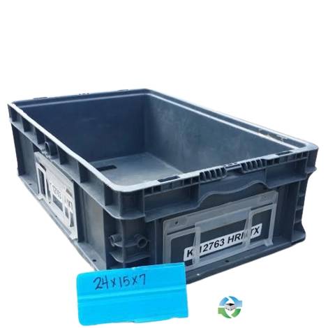 Stacking Totes For Sale: Used 24x15x7 Stacking Totes Texas In Texas - image 1 Stacking Totes For Sale: Used 24x15x7 Stacking Totes Texas In Texas - image 1
