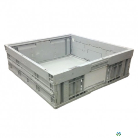 Stacking Totes For Sale: Used 24x22x7 Stacking Totes Collapsible Minnesota In Mississippi - image 1 Stacking Totes For Sale: Used 24x22x7 Stacking Totes Collapsible Minnesota In Mississippi - image 1