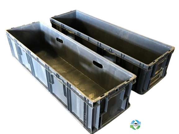 Stacking Totes For Sale: Used 48x15x11 Stacking Totes Texas In Texas - image 2 Stacking Totes For Sale: Used 48x15x11 Stacking Totes Texas In Texas - image 2