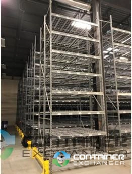Shelving Systems For Sale: Used Equipto Light Duty Racking - 16x36 Wire Decking New Jersey In New Jersey - image 3 Shelving Systems For Sale: Used Equipto Light Duty Racking - 16x36 Wire Decking New Jersey In New Jersey - image 3