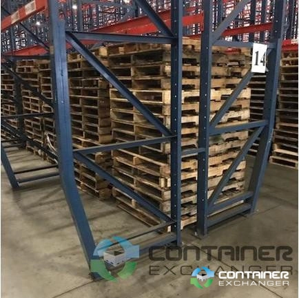 Pallet Racks For Sale: 800 Sections of Used Structural Rack 42 deep x 31 high C3x100 Beams New Jersey In New Jersey - image 2 Pallet Racks For Sale: 800 Sections of Used Structural Rack 42 deep x 31 high C3x100 Beams New Jersey In New Jersey - image 2