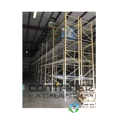 Pallet Racks For Sale: Used 16x42 + 20x48 Pallet Racking w 96" beams and decks, Take All Price Florida In Florida - image 1 Pallet Racks For Sale: Used 16x42 + 20x48 Pallet Racking w 96" beams and decks, Take All Price Florida In Florida - image 1