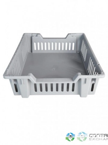 Stack & Nest Totes For Sale: New - Mushroom Lugs 19.5x16.25x5.25 Georgia In Georgia - image 2 Stack & Nest Totes For Sale: New - Mushroom Lugs 19.5x16.25x5.25 Georgia In Georgia - image 2