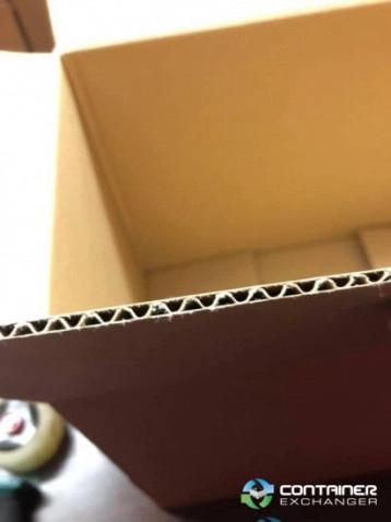 Gaylord Boxes For Sale: New 1 Wall Corrugated Boxes 22x14.75x15.5 Massachusetts In Massachusetts - image 2 Gaylord Boxes For Sale: New 1 Wall Corrugated Boxes 22x14.75x15.5 Massachusetts In Massachusetts - image 2