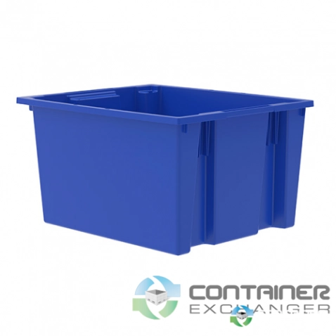 Stack & Nest Totes For Sale: New 23.5x19.5x13 Stack and Nest Totes Ohio In Ohio - image 1 Stack & Nest Totes For Sale: New 23.5x19.5x13 Stack and Nest Totes Ohio In Ohio - image 1