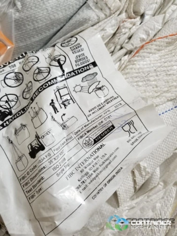 Bulk Bags - FIBC For Sale: USED 37x37x63 Duffle Spout Top Mix Spout Bottom Bulk Bags Minnesota In Minnesota - image 3 Bulk Bags - FIBC For Sale: USED 37x37x63 Duffle Spout Top Mix Spout Bottom Bulk Bags Minnesota In Minnesota - image 3