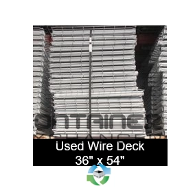 Decking For Sale: Used Wire Decks 36x54 Missouri In Missouri - image 1 Decking For Sale: Used Wire Decks 36x54 Missouri In Missouri - image 1