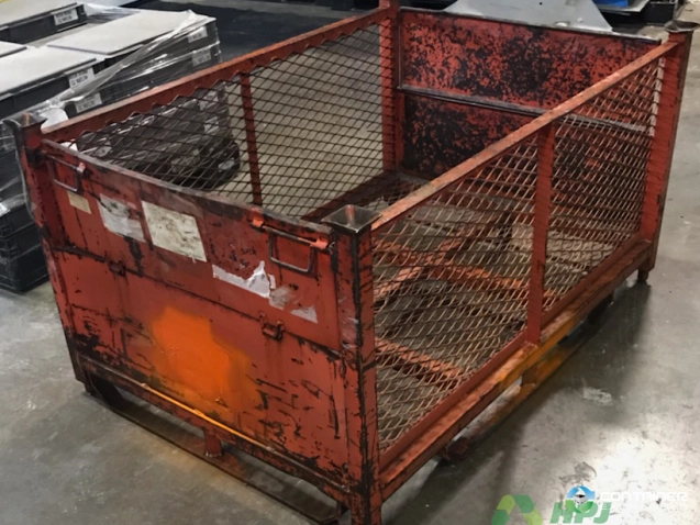 Wire Baskets For Sale: Used 60x42x31 Wire Basket with 2 drops on the 42" sides Ohio Mississippi In Ohio - image 2 Wire Baskets For Sale: Used 60x42x31 Wire Basket with 2 drops on the 42" sides Ohio Mississippi In Ohio - image 2