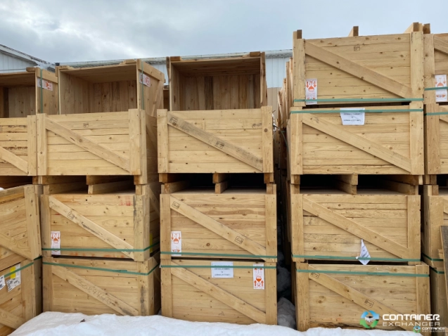 Wood Crates For Sale: Used 37x43.5x28 Nesting Crates Heavy Duty Michigan In Michigan - image 3 Wood Crates For Sale: Used 37x43.5x28 Nesting Crates Heavy Duty Michigan In Michigan - image 3