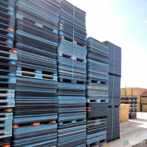 Plastic Pallets For Sale: Refurbished 56x44x1 Plastic Pallet Frames Ontario In Ontario - image 4 Plastic Pallets For Sale: Refurbished 56x44x1 Plastic Pallet Frames Ontario In Ontario - image 4