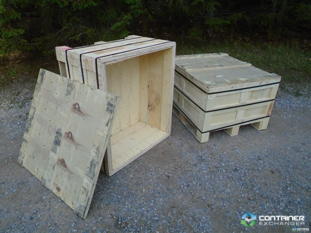 Wood Crates For Sale: Used Wooden Crates with Reinforced Sides and Frame with Mixed Sizes Ontario In Ontario - image 2 Wood Crates For Sale: Used Wooden Crates with Reinforced Sides and Frame with Mixed Sizes Ontario In Ontario - image 2