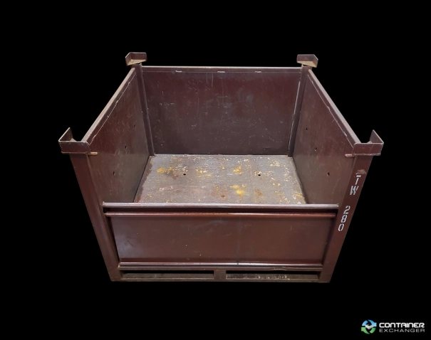 Metal Bins For Sale: Used 48x45x34 Steel Tubs - 1 Drop Door Ohio In Ohio - image 3 Metal Bins For Sale: Used 48x45x34 Steel Tubs - 1 Drop Door Ohio In Ohio - image 3