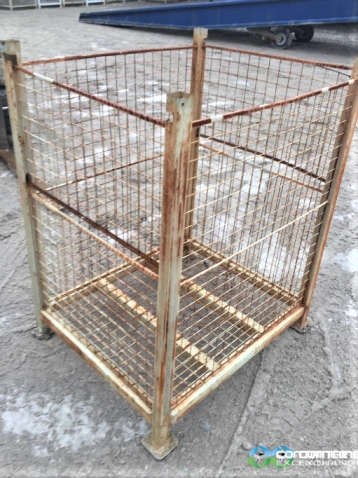 Wire Baskets For Sale: Used 40.5×34.5×51 Wire Baskets with 2 drop doors Ohio In Ohio - image 3 Wire Baskets For Sale: Used 40.5×34.5×51 Wire Baskets with 2 drop doors Ohio In Ohio - image 3