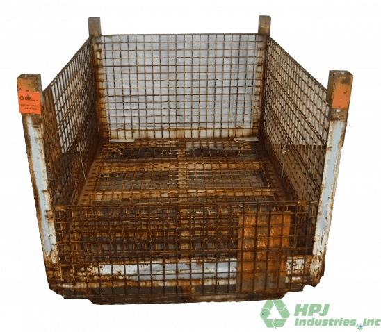 Wire Baskets For Sale: Used 58x45x39 Wire Baskets 1 drop door Mississippi In Mississippi - image 2 Wire Baskets For Sale: Used 58x45x39 Wire Baskets 1 drop door Mississippi In Mississippi - image 2