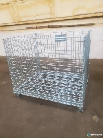 Wire Baskets For Sale: New 48x40x36 (30” Clear Height) Wire Baskets Collapsible Ohio In Ohio - image 2 Wire Baskets For Sale: New 48x40x36 (30” Clear Height) Wire Baskets Collapsible Ohio In Ohio - image 2