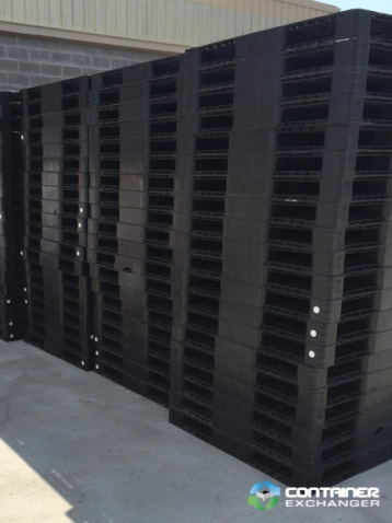 Plastic Pallets For Sale: Used 43x43x4.7 Plastic Pallets Texas In Texas - image 2 Plastic Pallets For Sale: Used 43x43x4.7 Plastic Pallets Texas In Texas - image 2