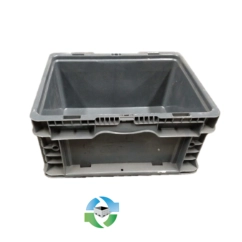 Stacking Totes For Sale: Used 15x12x7 Stacking Totes In Ohio - image 1 Stacking Totes For Sale: Used 15x12x7 Stacking Totes In Ohio - image 1