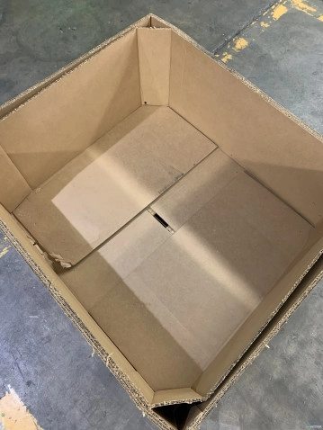 Gaylord Boxes For Sale: Used 48x40x17 Triple Wall Full Bottom Rectangular Gaylord Box Shipping Box Pallet box Illinois In Illinois - image 2 Gaylord Boxes For Sale: Used 48x40x17 Triple Wall Full Bottom Rectangular Gaylord Box Shipping Box Pallet box Illinois In Illinois - image 2