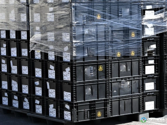 Stacking Totes For Sale: Used 24x15x11 ESD Plastic Stacking Containers Texas In Texas - image 3 Stacking Totes For Sale: Used 24x15x11 ESD Plastic Stacking Containers Texas In Texas - image 3