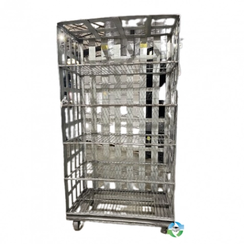 Shelving Systems For Sale: Used 86x65x26 Deep Metal Shelving Racks with Casters Indiana In Indiana - image 1 Shelving Systems For Sale: Used 86x65x26 Deep Metal Shelving Racks with Casters Indiana In Indiana - image 1