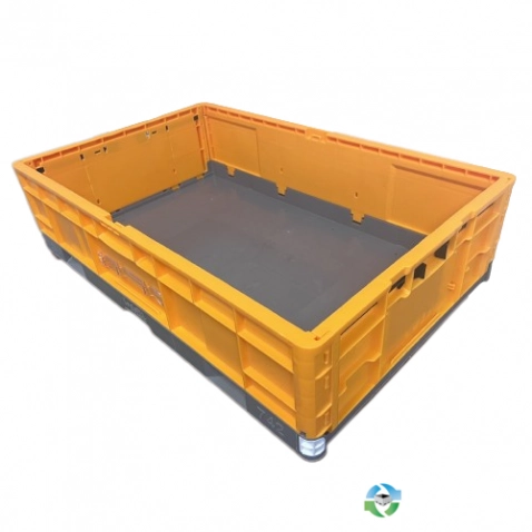 Stacking Totes For Sale: Clearance pricing! Used 30x19x7.25 Collapsible Plastic Stacking Totes Canada In Quebec - image 1 Stacking Totes For Sale: Clearance pricing! Used 30x19x7.25 Collapsible Plastic Stacking Totes Canada In Quebec - image 1