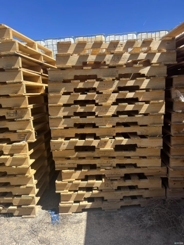 Wood Pallets For Sale: Grade A Reconditioned 45x45 4-way Heat Treated Utah In Utah - image 2 Wood Pallets For Sale: Grade A Reconditioned 45x45 4-way Heat Treated Utah In Utah - image 2