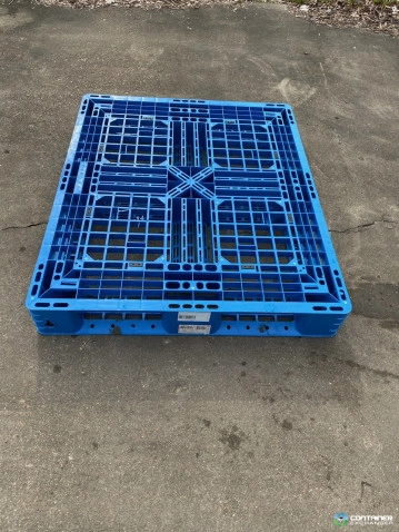 Plastic Pallets For Sale: Used 40x48x6 Heavy Duty Stackable Plastic Pallet IL In Tennessee - image 2 Plastic Pallets For Sale: Used 40x48x6 Heavy Duty Stackable Plastic Pallet IL In Tennessee - image 2