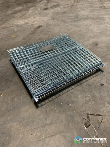 Wire Baskets For Sale: New 48x40x42 (36" inside height) Wire Basket Stackable Collapsible with Drop Gate Georgia In Georgia - image 3 Wire Baskets For Sale: New 48x40x42 (36" inside height) Wire Basket Stackable Collapsible with Drop Gate Georgia In Georgia - image 3