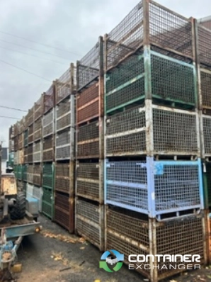 Wire Baskets For Sale: Used 53x48x38 Rigid ZE-13 Style Wire Baskets Michigan In Michigan - image 2 Wire Baskets For Sale: Used 53x48x38 Rigid ZE-13 Style Wire Baskets Michigan In Michigan - image 2