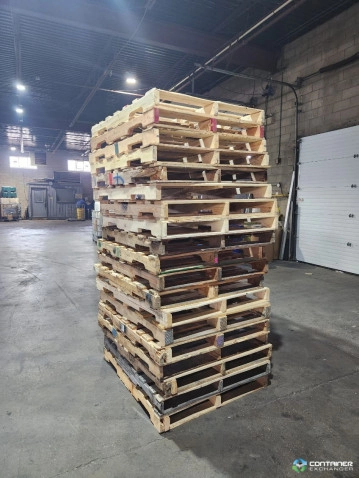 Wood Pallets For Sale: Refurbished 40x48 4 Way Stringer Wooden Pallets Ontario In Ontario - image 2 Wood Pallets For Sale: Refurbished 40x48 4 Way Stringer Wooden Pallets Ontario In Ontario - image 2