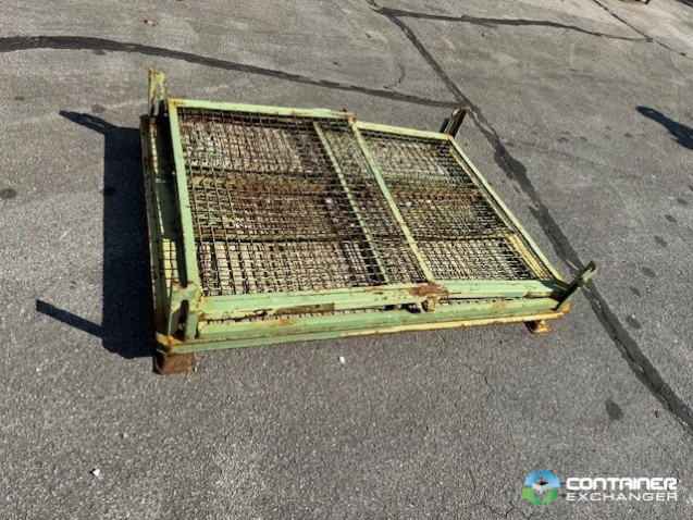Wire Baskets For Sale: Used 60x45x40 Collapsible Wire Baskets with Drop-down gate Alabama In Alabama - image 3 Wire Baskets For Sale: Used 60x45x40 Collapsible Wire Baskets with Drop-down gate Alabama In Alabama - image 3