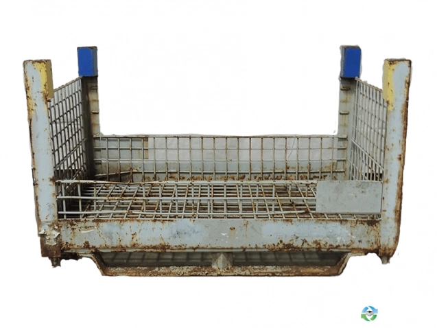 Wire Baskets For Sale: Used 45x29x28.5 Wire Basket Cut Out in 45" Side Ohio In Ohio - image 2 Wire Baskets For Sale: Used 45x29x28.5 Wire Basket Cut Out in 45" Side Ohio In Ohio - image 2
