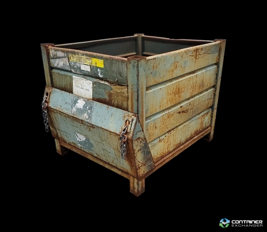 Metal Bins For Sale: Used 30x36x30 Steel Bins 1 Drop Part Chute 30″ Side Ohio In Ohio - image 1 Metal Bins For Sale: Used 30x36x30 Steel Bins 1 Drop Part Chute 30″ Side Ohio In Ohio - image 1