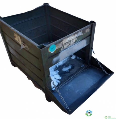 Metal Bins For Sale: Used 30x36x30 Steel Bins 1 Drop Part Chute 36″ Side Ohio In Ohio - image 2 Metal Bins For Sale: Used 30x36x30 Steel Bins 1 Drop Part Chute 36″ Side Ohio In Ohio - image 2