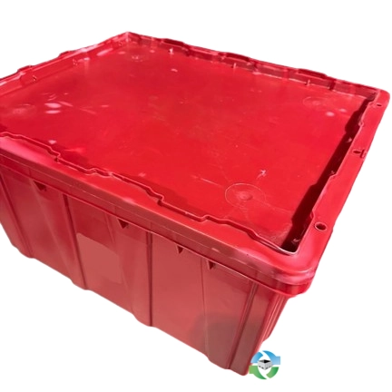 Stack & Nest Totes For Sale: USED 24x20x12 STACK AND NEST TOTES WITH LIDS In Ontario - image 1 Stack & Nest Totes For Sale: USED 24x20x12 STACK AND NEST TOTES WITH LIDS In Ontario - image 1