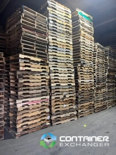 Wood Pallets For Sale: Used 48x40 Wood Pallets Ohio In Ohio - image 1 Wood Pallets For Sale: Used 48x40 Wood Pallets Ohio In Ohio - image 1