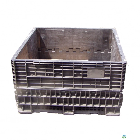 Pallet Containers For Sale: Used 45x48x25 Collapsible Bulk Containers - Texa In Texas - image 1 Pallet Containers For Sale: Used 45x48x25 Collapsible Bulk Containers - Texa In Texas - image 1
