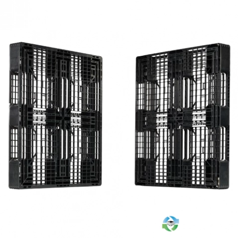 Plastic Pallets For Sale: Used 48x40x4.72 Stackable Light Duty Plastic Pallets Texas In Texas - image 1 Plastic Pallets For Sale: Used 48x40x4.72 Stackable Light Duty Plastic Pallets Texas In Texas - image 1