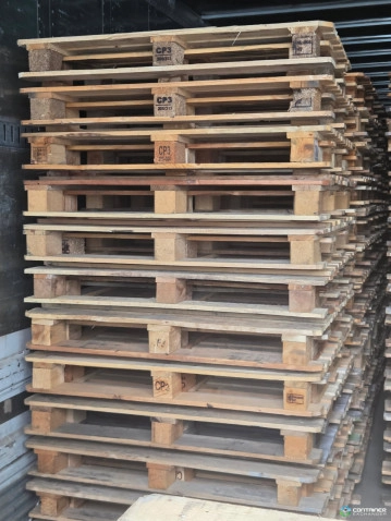Wood Pallets For Sale: Refurbished 44.5X44.5 CP3 Wood Pallets QUEBEC In Quebec - image 5 Wood Pallets For Sale: Refurbished 44.5X44.5 CP3 Wood Pallets QUEBEC In Quebec - image 5