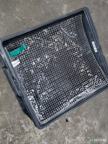 Stacking Totes For Sale: Used 24x22x14 Orbis Gray Stacking Totes Reinforced Bottom with Dust Cover Ohio In Ohio - image 3 Stacking Totes For Sale: Used 24x22x14 Orbis Gray Stacking Totes Reinforced Bottom with Dust Cover Ohio In Ohio - image 3