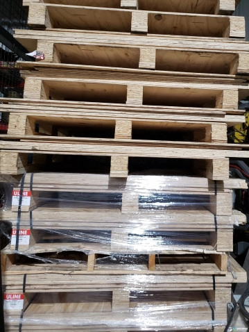 Wood Crates For Sale: New 96x48x52 Uline S- 23282 P Wooden Crate Michigan In Michigan - image 1 Wood Crates For Sale: New 96x48x52 Uline S- 23282 P Wooden Crate Michigan In Michigan - image 1