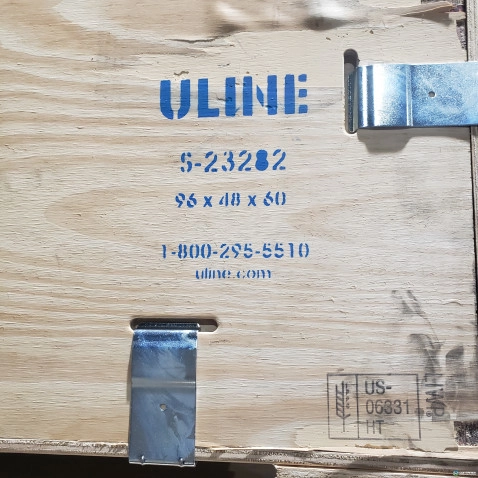 Wood Crates For Sale: New 96x48x52 Uline S- 23282 P Wooden Crate Michigan In Michigan - image 3 Wood Crates For Sale: New 96x48x52 Uline S- 23282 P Wooden Crate Michigan In Michigan - image 3