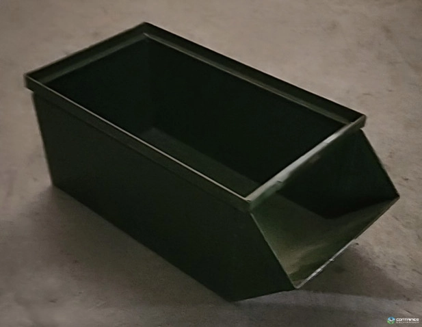 Organizer Bins For Sale: Used 15x9x7.5 Green Steel Open End Bins New York In New York - image 2 Organizer Bins For Sale: Used 15x9x7.5 Green Steel Open End Bins New York In New York - image 2