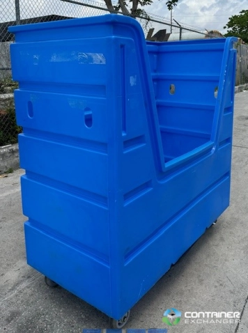 Laundry Carts For Sale: Used 30.5x62x67 Bulk Linen Cart with Casters In Florida - image 3 Laundry Carts For Sale: Used 30.5x62x67 Bulk Linen Cart with Casters In Florida - image 3