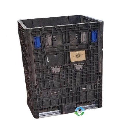 Pallet Containers For Sale: Refurbished 30x32x39 Collapsible Bulk Containers with Drop Doors Indiana In Indiana - image 1 Pallet Containers For Sale: Refurbished 30x32x39 Collapsible Bulk Containers with Drop Doors Indiana In Indiana - image 1