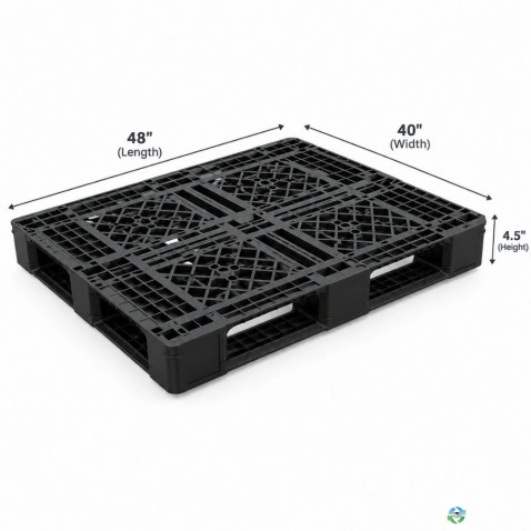 Plastic Pallets For Sale: Used 48x40x4.5 Stackable Plastic Pallets California In California - image 1 Plastic Pallets For Sale: Used 48x40x4.5 Stackable Plastic Pallets California In California - image 1