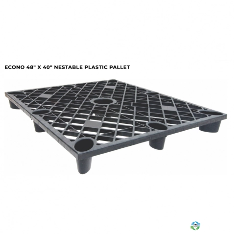 Plastic Pallets For Sale: New 48x40x4.8 Nestable Export Plastic Pallets Maine In New Hampshire - image 1 Plastic Pallets For Sale: New 48x40x4.8 Nestable Export Plastic Pallets Maine In New Hampshire - image 1